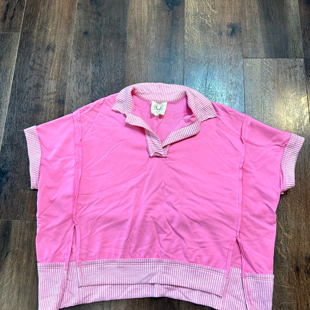 Fantastic Fawn Pink Tunic Top